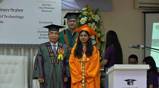 5th Convocation of NIT Mizoram