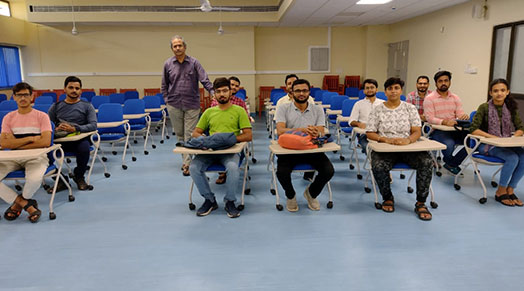 Director NITMz with the Top BTech Students in IIT Madras